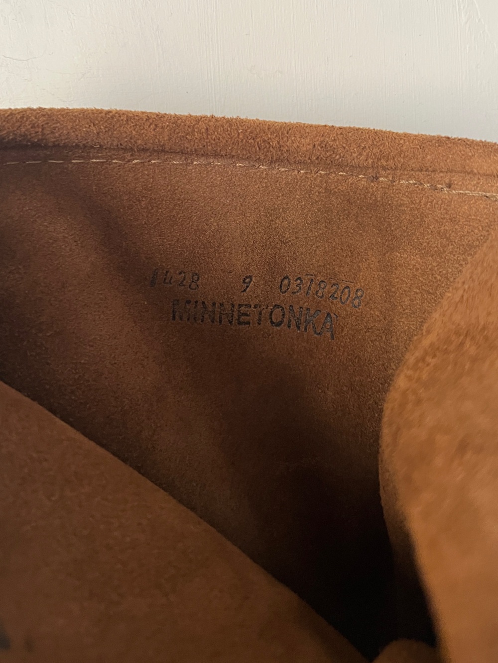 Minnetonka Brown Suede Fringe Lace-Up Over-the-Knee Boots - Picture 5 of 7
